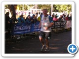 Granda finishing his marathon