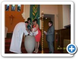 Olivia being Christened